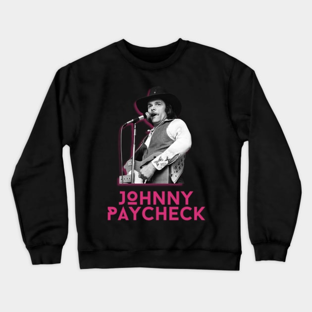 Johnny paycheck\\\original retro Crewneck Sweatshirt by MisterPumpkin